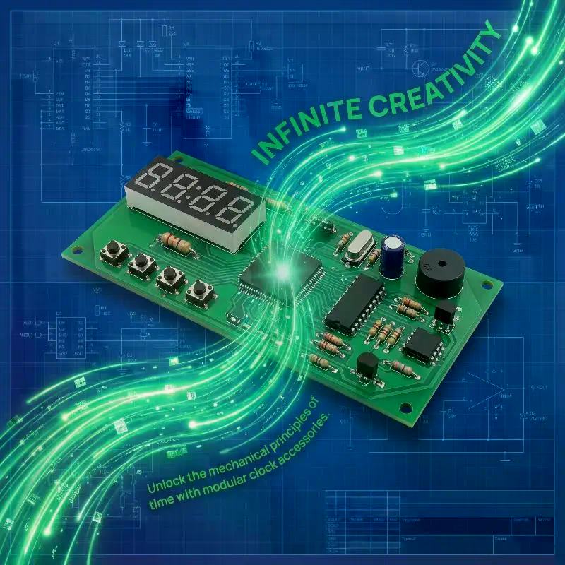 DIY Digital LED Clock Kit 4 Di - Diy Electronics Workshop recensione e prezzo