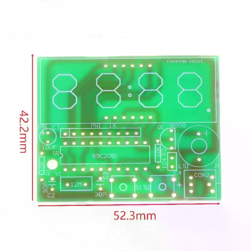 DIY Digital LED Clock Kit 4 Di - Diy Electronics Workshop recensione e prezzo