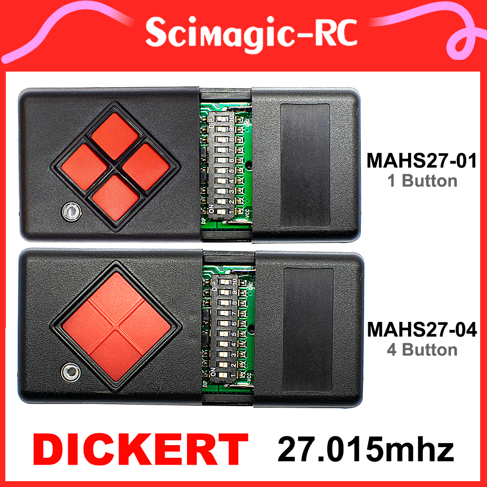 100% Compatible DICKERT 27 mhz - Diy Electronics Button recensione e prezzo