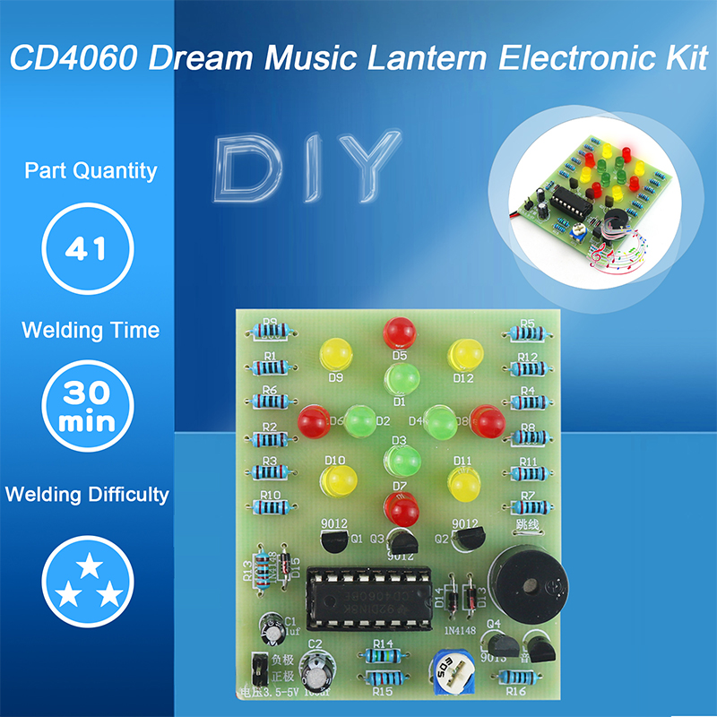 DIY Electronic Kit CD4060 Drea - Diy Electronics Workbench recensione e prezzo