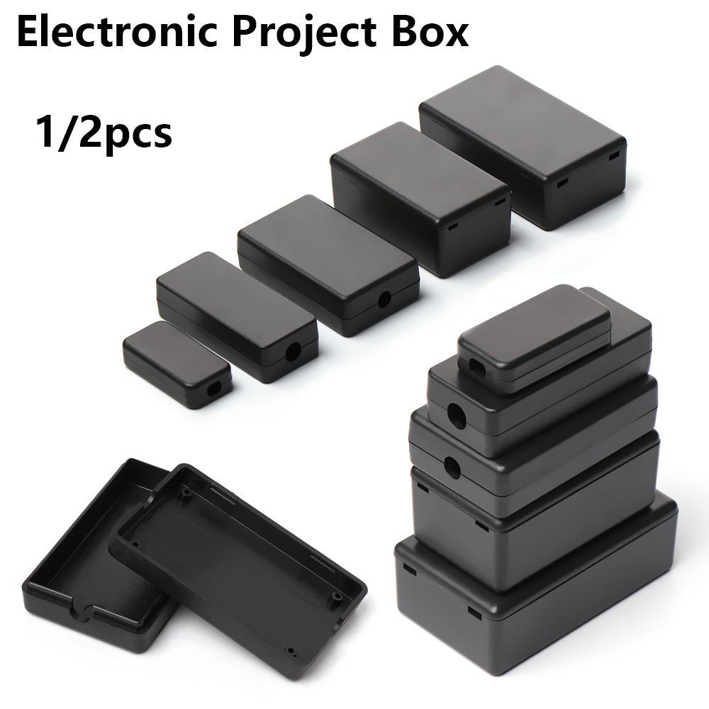 1/2pcs Plastic Waterproof Blac - Diy Waterproof Electronics recensione e prezzo