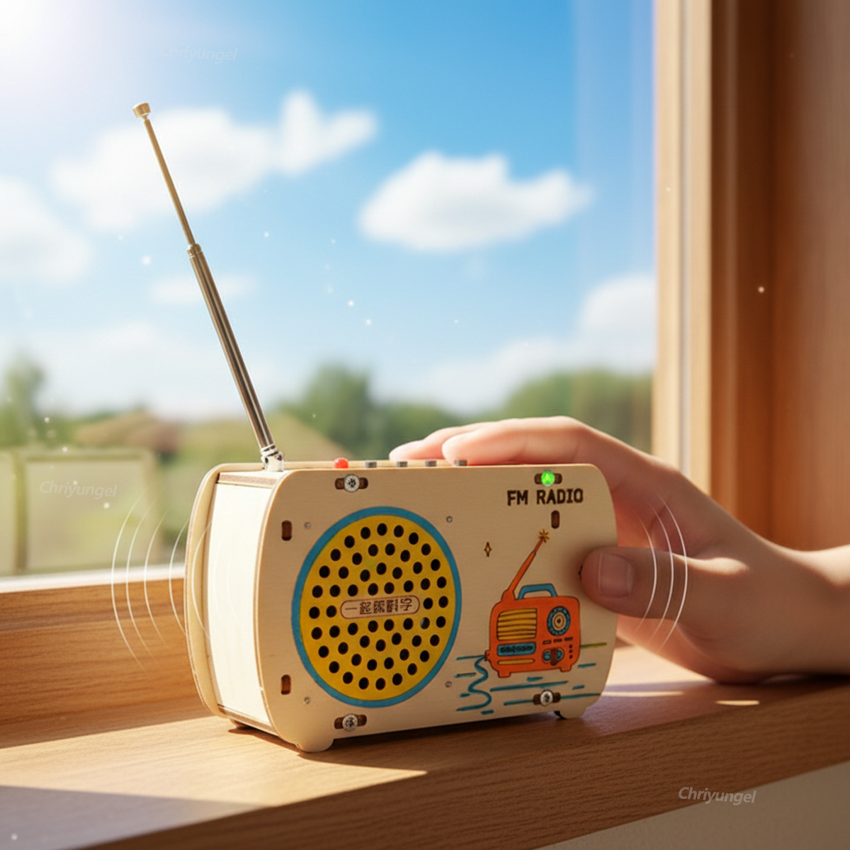 DIY Wooden Radio Kit Retro FM  - Diy Electronics Radio recensione e prezzo