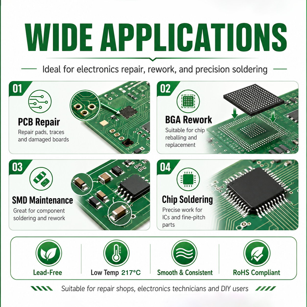 SAC305 Solder Paste Welding Ti - Diy Electronics Workbench recensione e prezzo