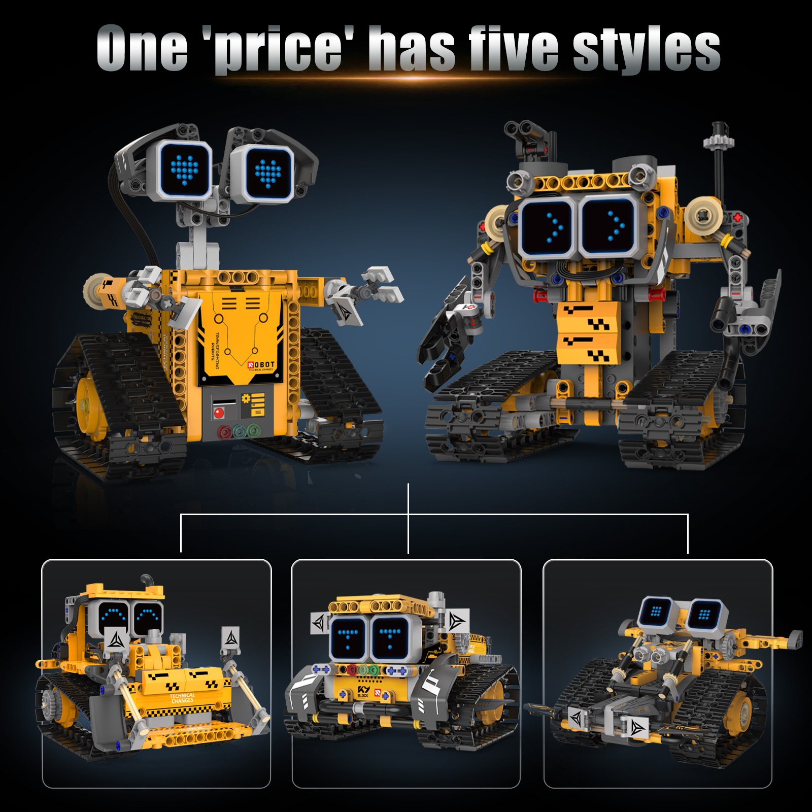 5-in-1 robot programming remot - Diy Electronics Button recensione e prezzo