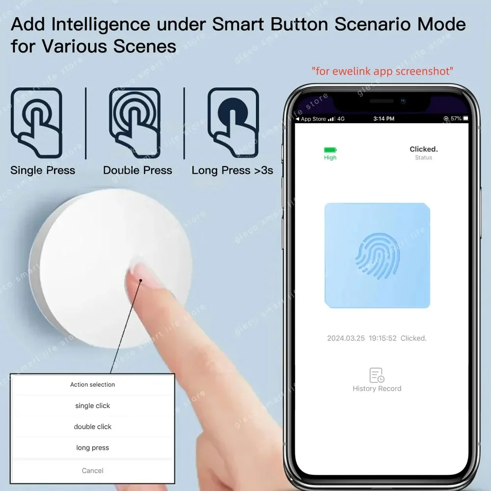 Zigbee Scene Button Push Switc - Diy Electronics Button recensione e prezzo