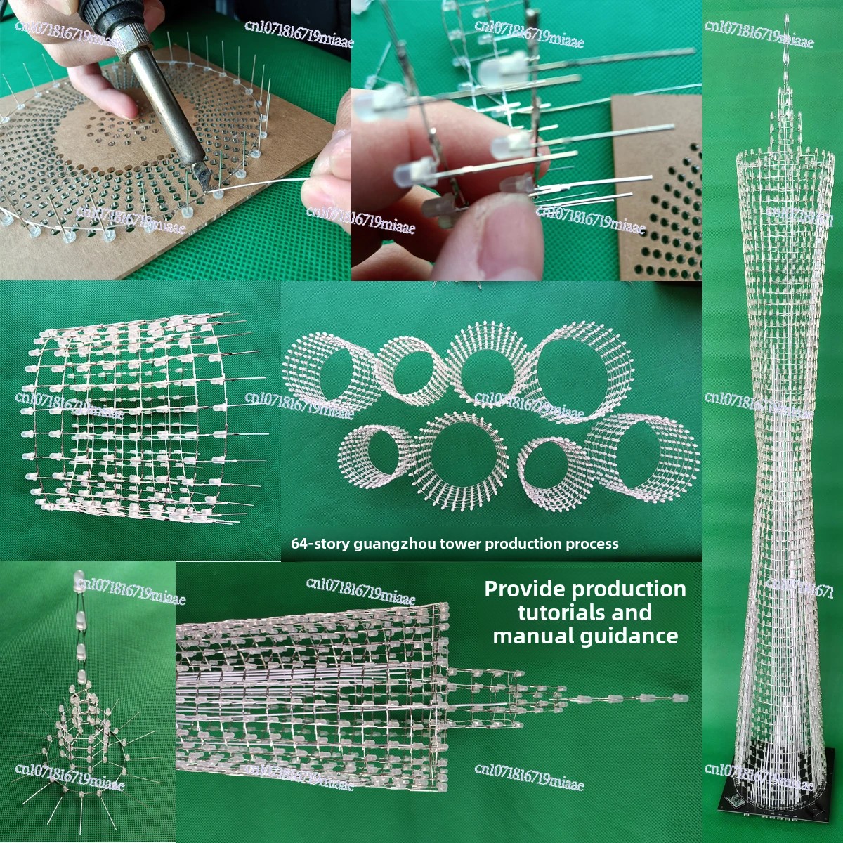 64-Floor Canton Tower DIY Kit  - Learn Diy Electronics recensione e prezzo