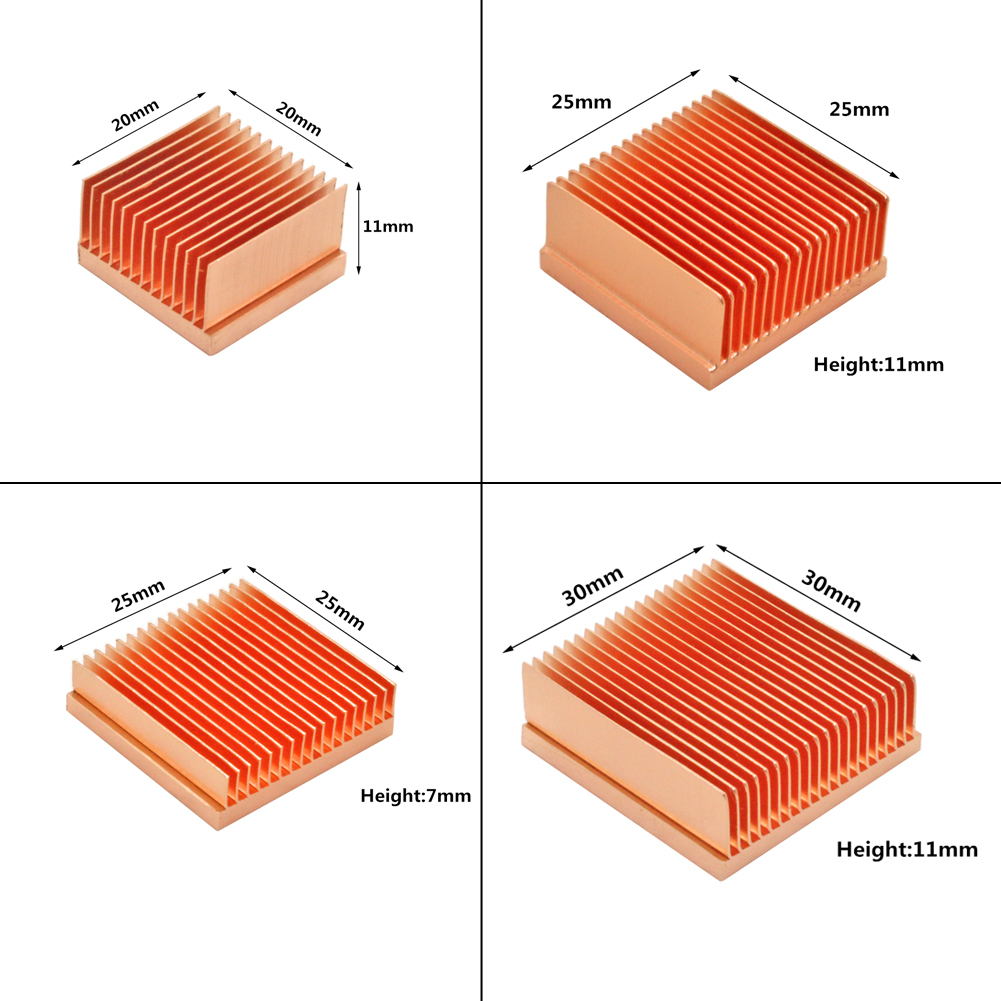 Pure Copper Heatsink DIY Heat  - Diy Electronics For Home recensione e prezzo