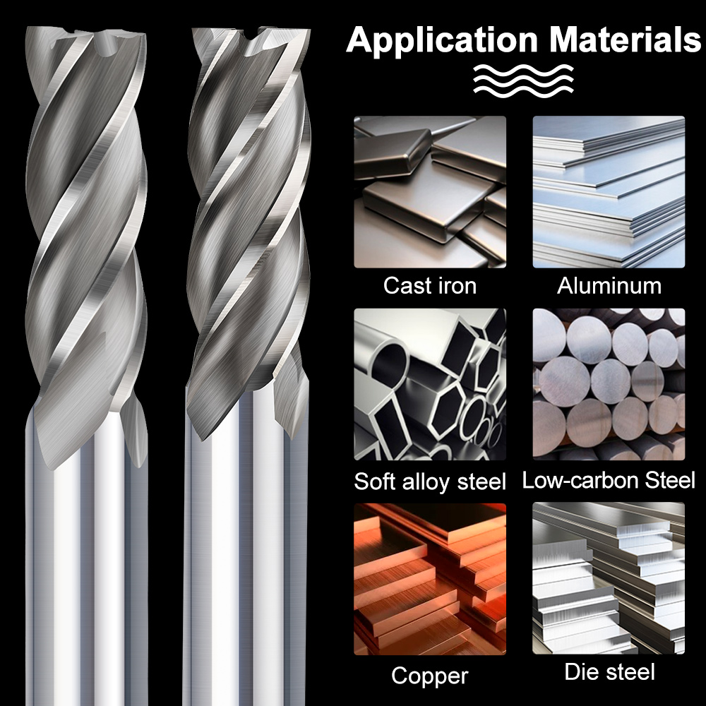 XCAN 4 Flute End Mills HSS M2  - Diy Cnc Router Electronics recensione e prezzo