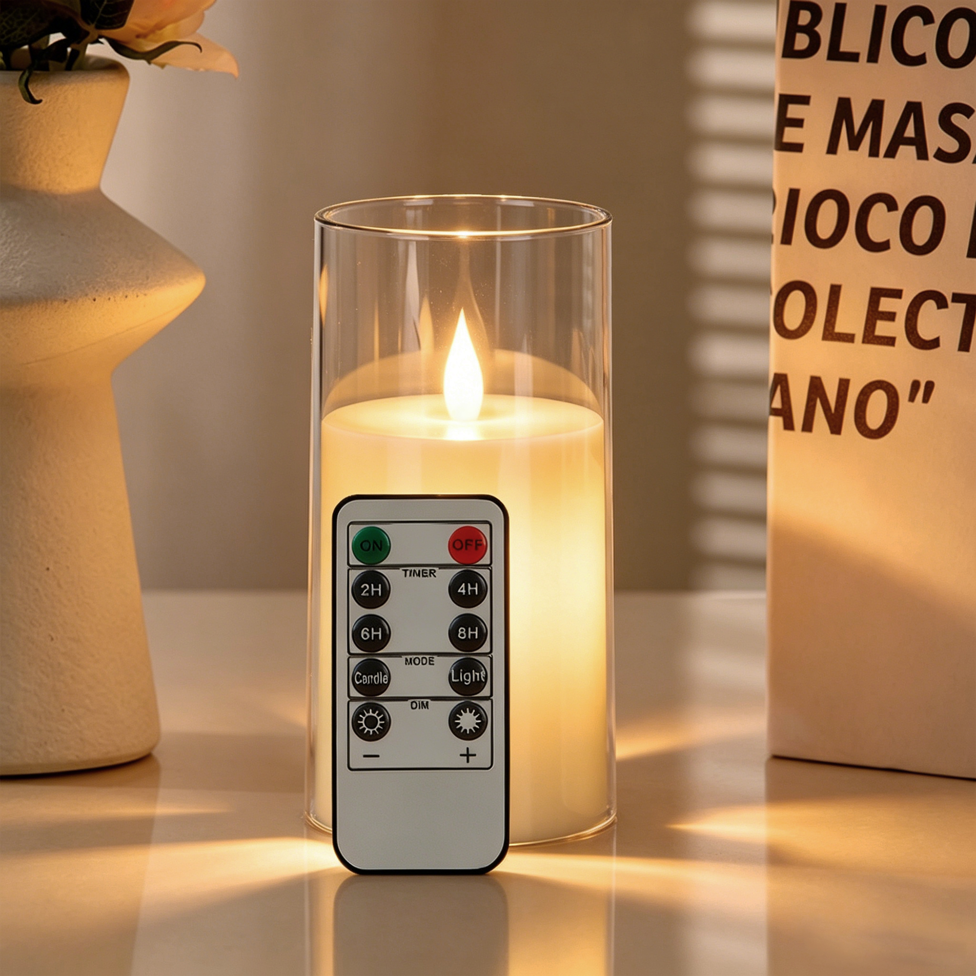 3-Piece LED Flame-Free Candle  - Diy Electronics Button recensione e prezzo
