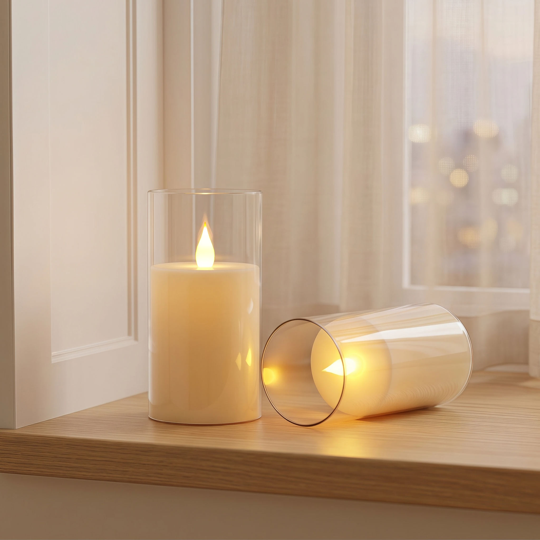 3-Piece LED Flame-Free Candle  - Diy Electronics Button recensione e prezzo